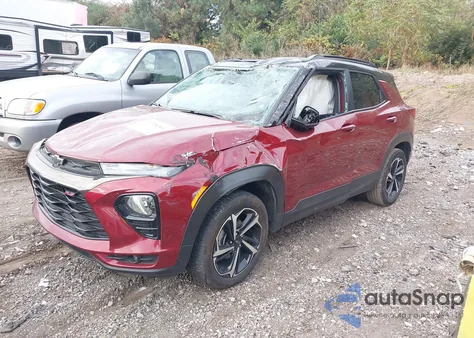 2023 Chevrolet Trailblazer Fwd Rs из США, поврежденный, VIN KL79MTSL3PB014409